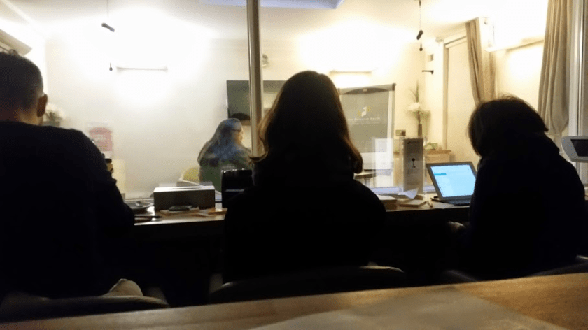 User Research Observation Room